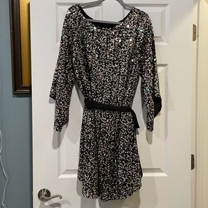 Anthropologie Starling sequined tunic dress size 1X